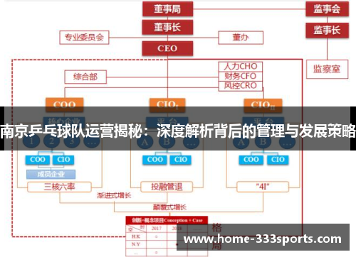 南京乒乓球队运营揭秘：深度解析背后的管理与发展策略