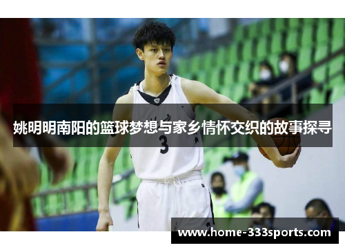 姚明明南阳的篮球梦想与家乡情怀交织的故事探寻